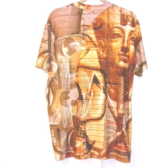 Double Needle "Egyptian Theme" S/S T-Shirt in Size XL (NWT) - Picture 3 of 9